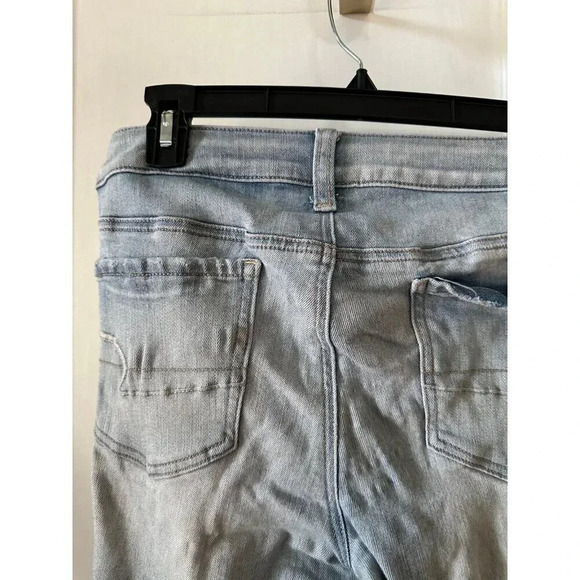 American Eagle Women’s size 12 blue jeans - Picture 8 of 8